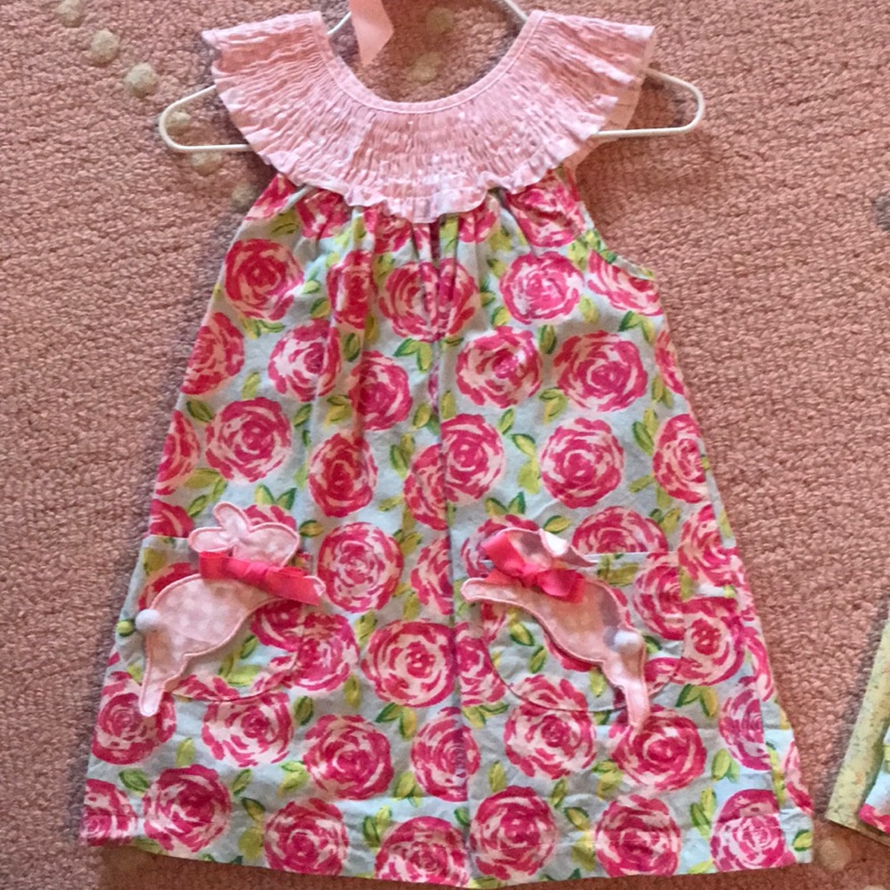 Mudpie Easter Bunny Dress